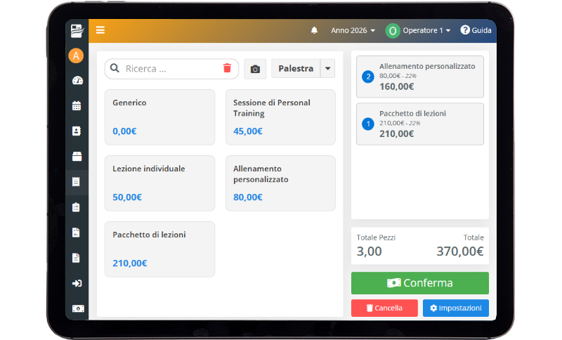 Registratore di cassa online